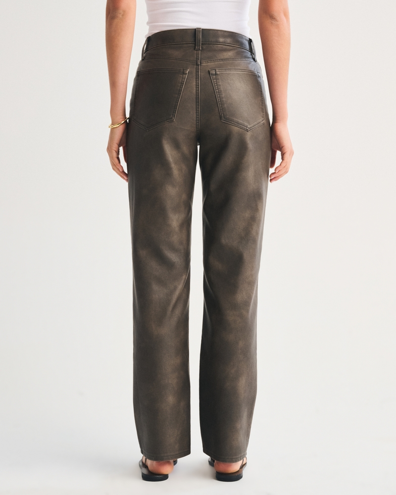 Vegan Leather 90s Relaxed Pant