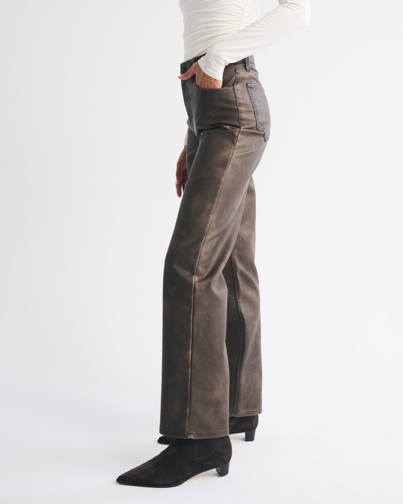 Vegan Leather 90s Relaxed Pant