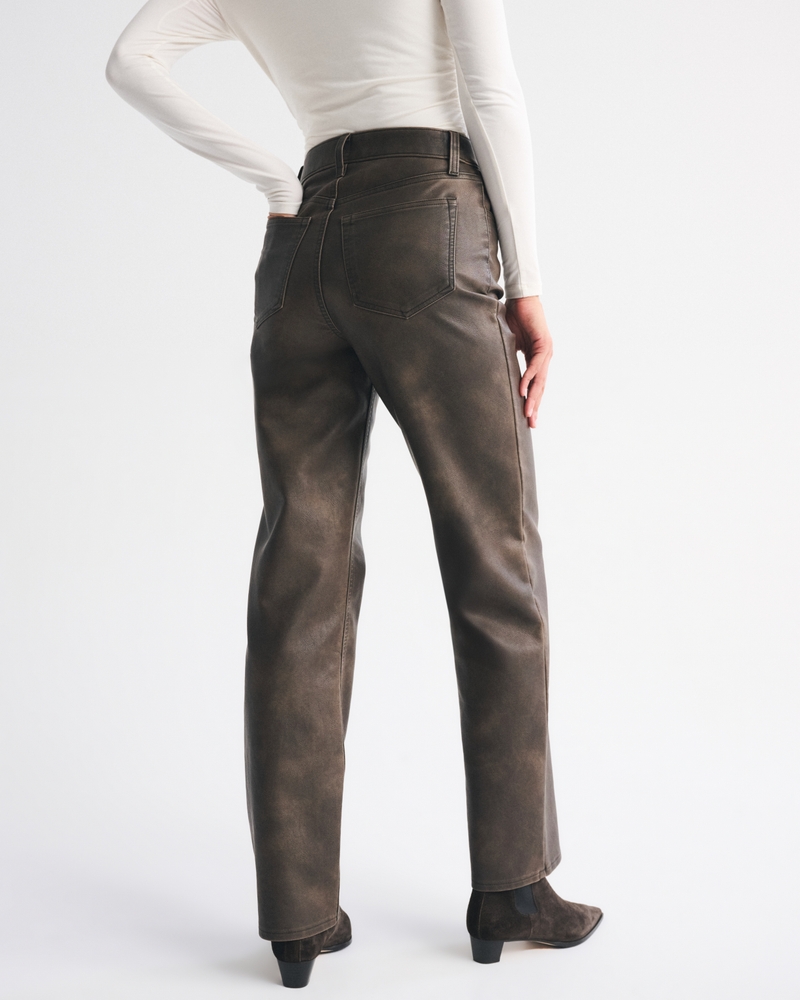 Vegan Leather 90s Relaxed Pant