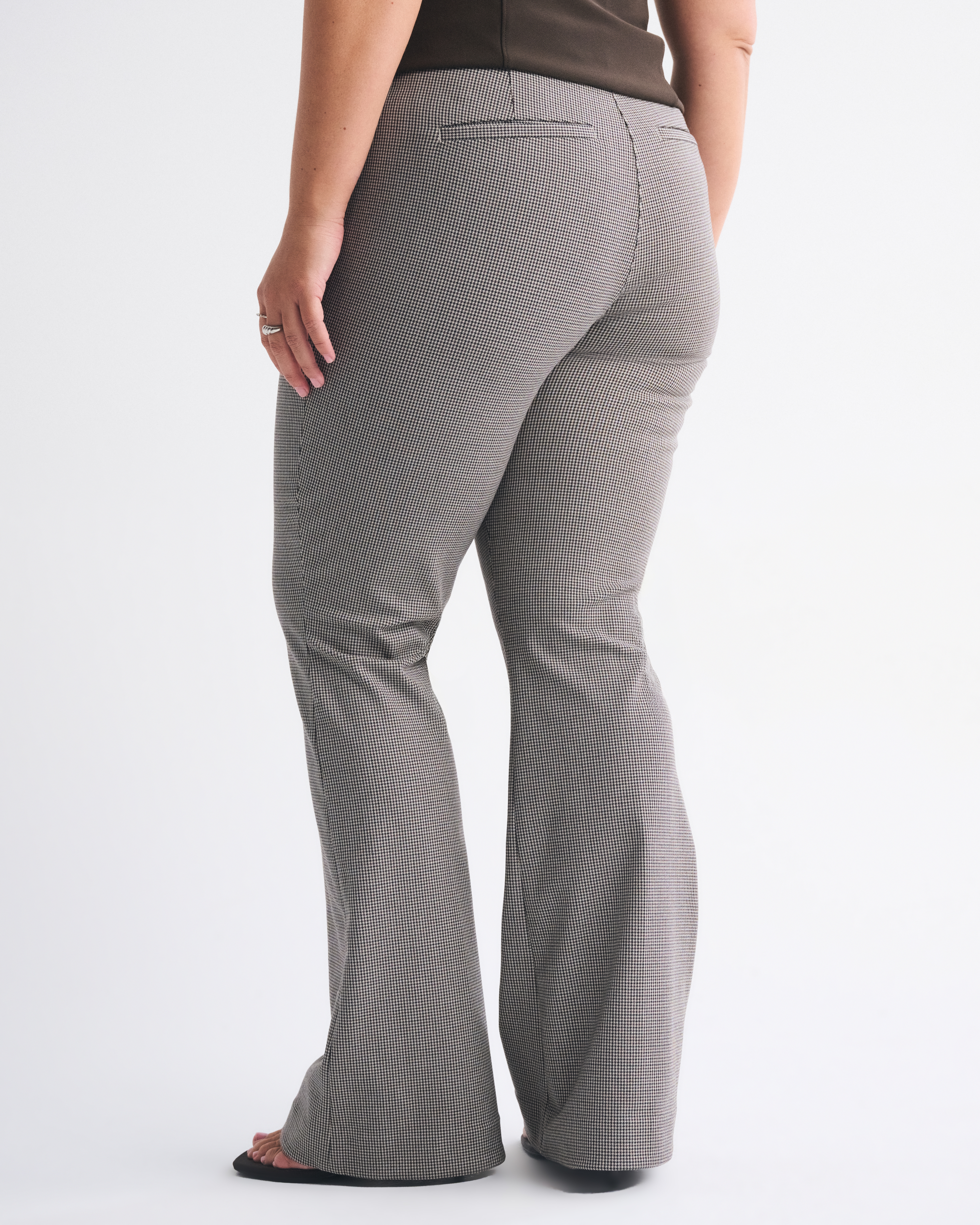 Abercrombie & Fitch Curve Love A&f Forme Bootcut Pant