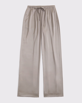 Satin Pull-On Pant