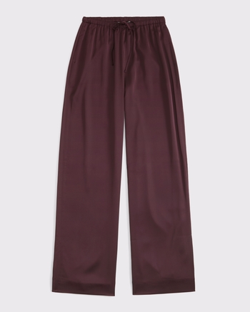 Satin Pull-On Pant