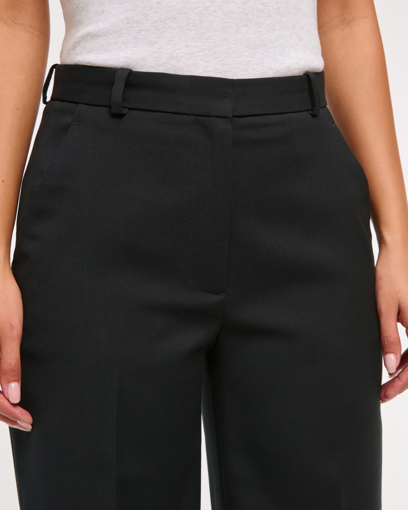 A&F Sloane High Rise Tailored Wide Leg Pant