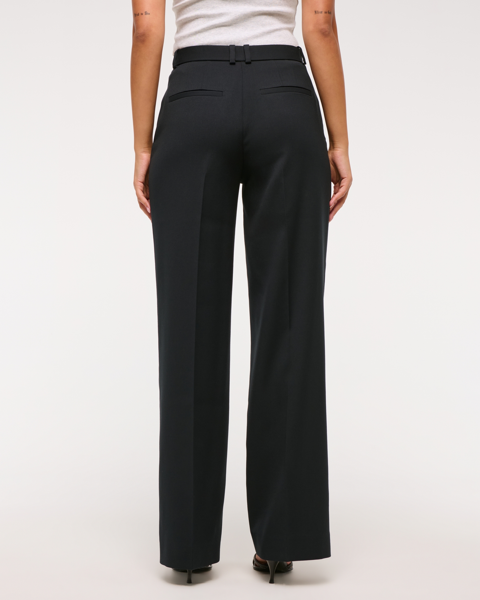 Tailored Wide Leg Pant
