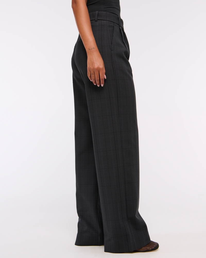 A&F Sloane Tailored Wide Leg Pant