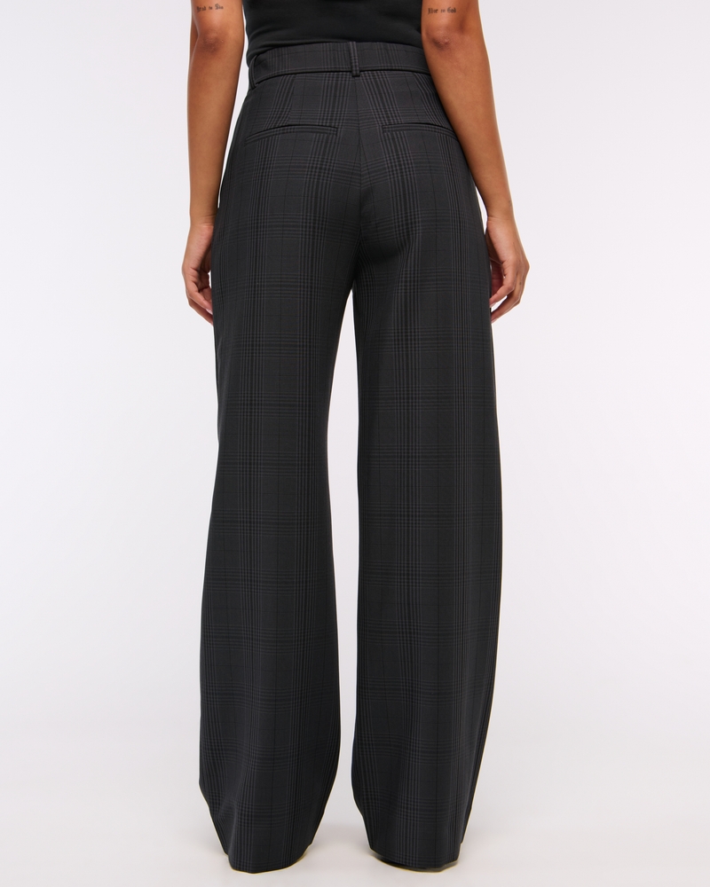 A&F Sloane Tailored Wide Leg Pant