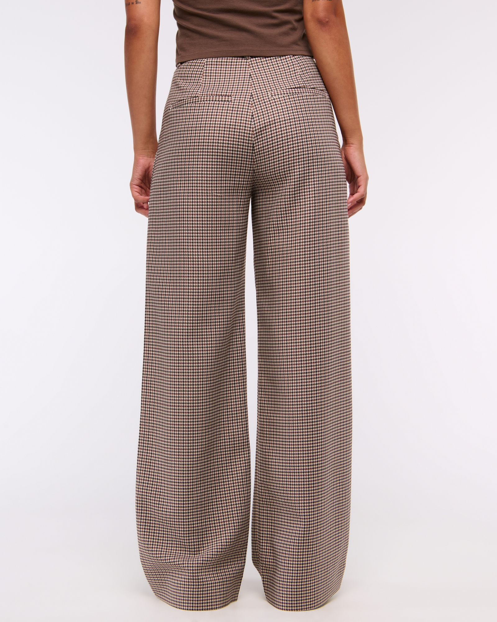A&F Sloane Tailored Wide Leg Pant