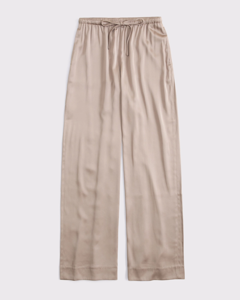 Satin Pull-On Pant