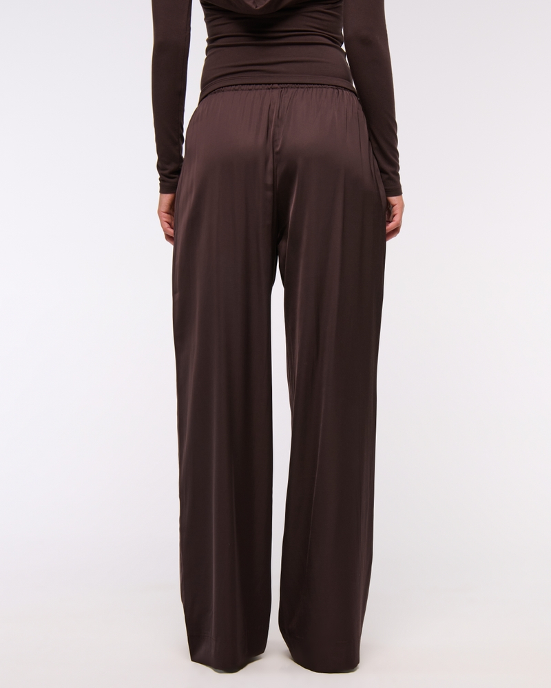 Satin Pull-On Pant