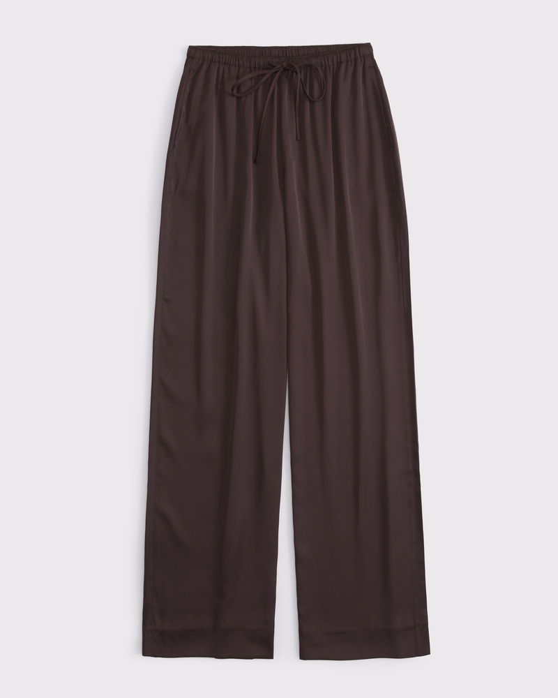 Satin Pull-On Pant