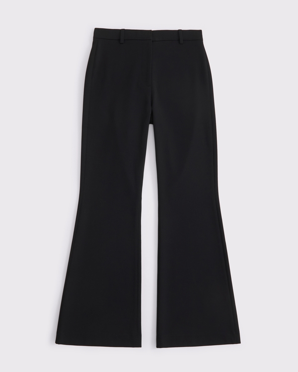 Stretch Flare Pant, Black view 1