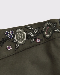 High Rise Slim Boot Vegan Suede Pant