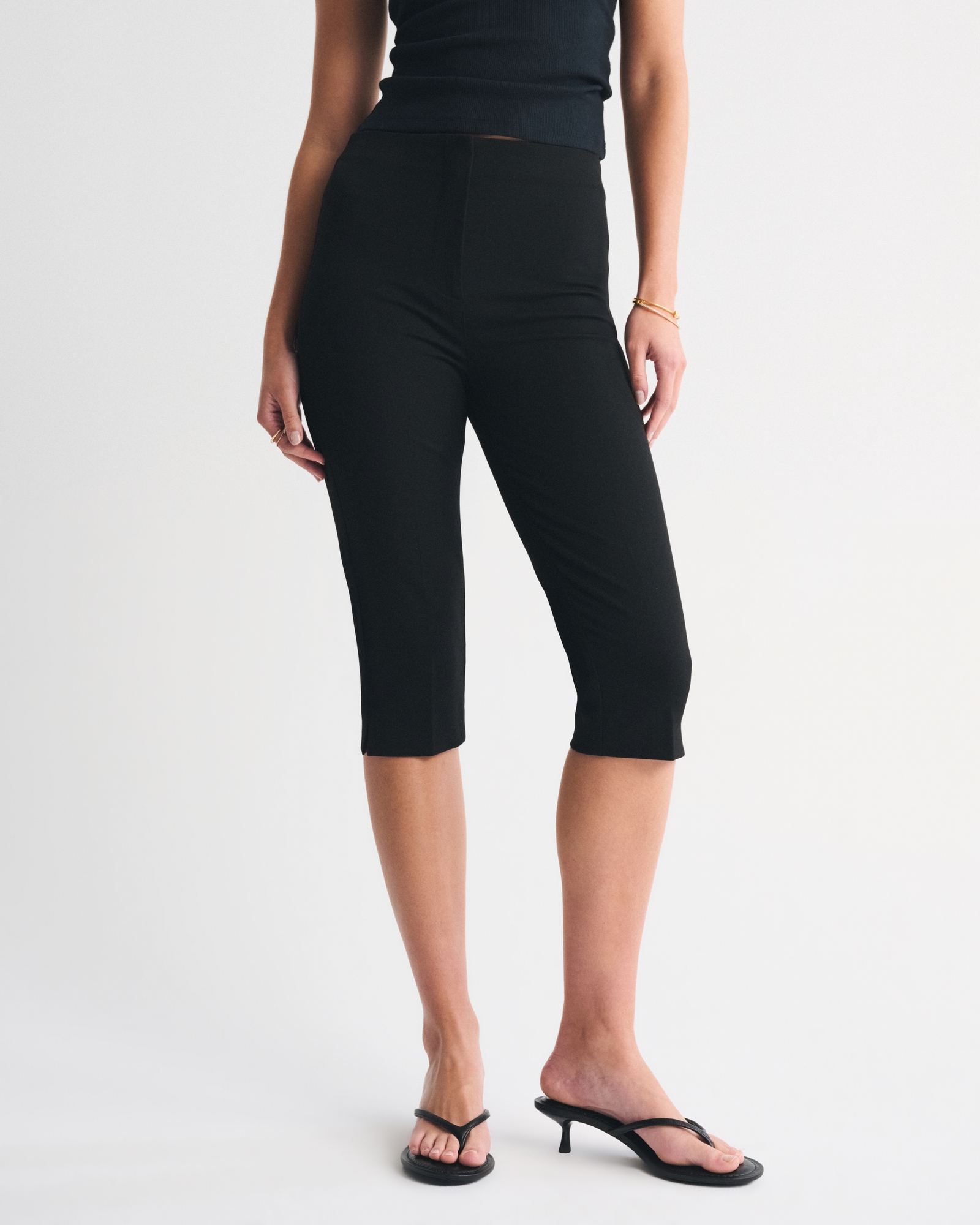 High Rise Capri Pant