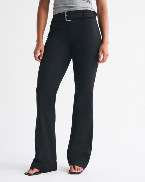 Curve Love A&F Forme Bootcut Pant, Black view 2