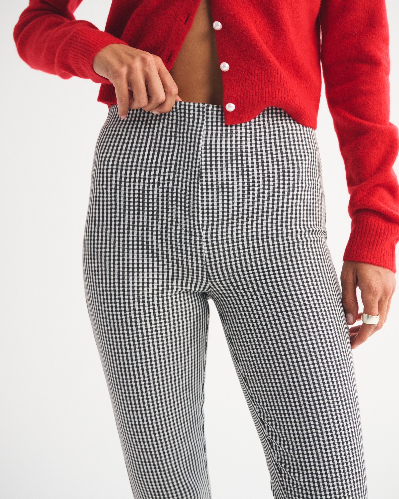 High Rise Capri Pant