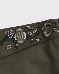 Curve Love High Rise Slim Boot Vegan Suede Pant