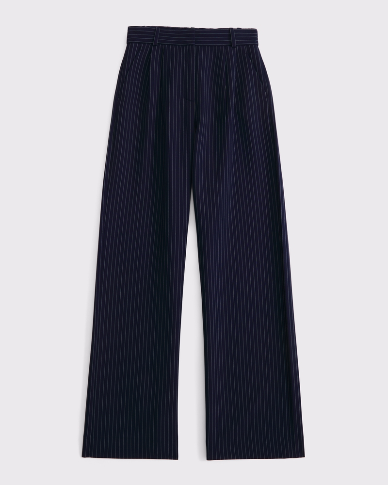A&F Sloane Tailored Wide Leg Pant