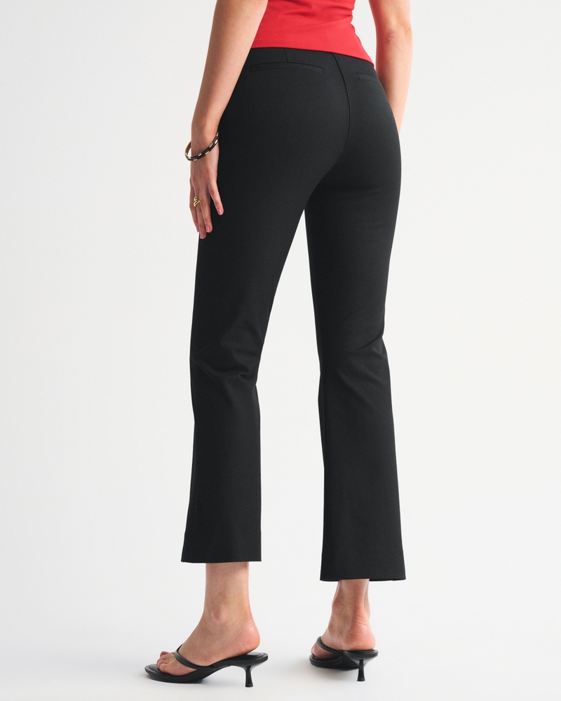 A&F Forme Cropped Bootcut Pant