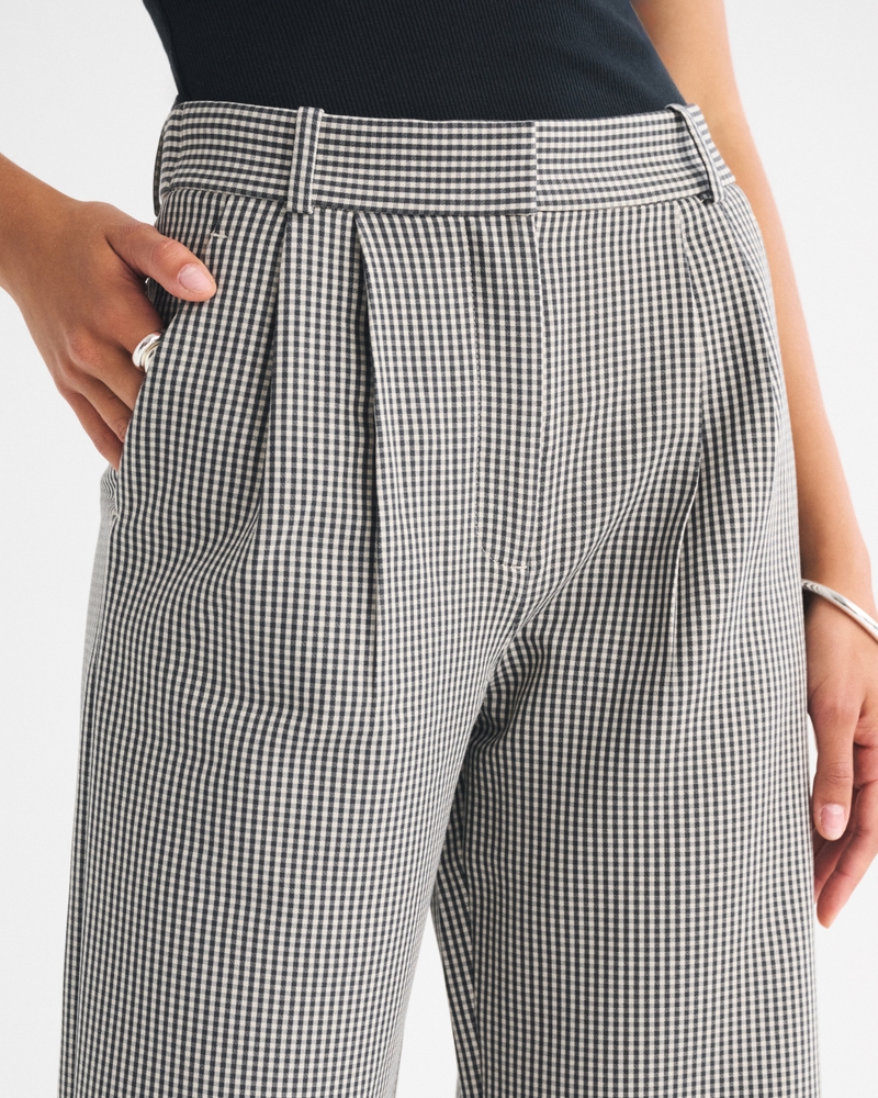 A&F Sloane Tailored Wide Leg Pant