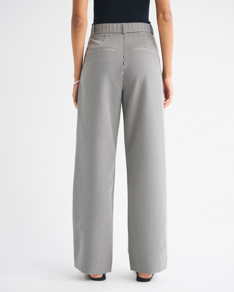A&F Sloane Tailored Wide Leg Pant