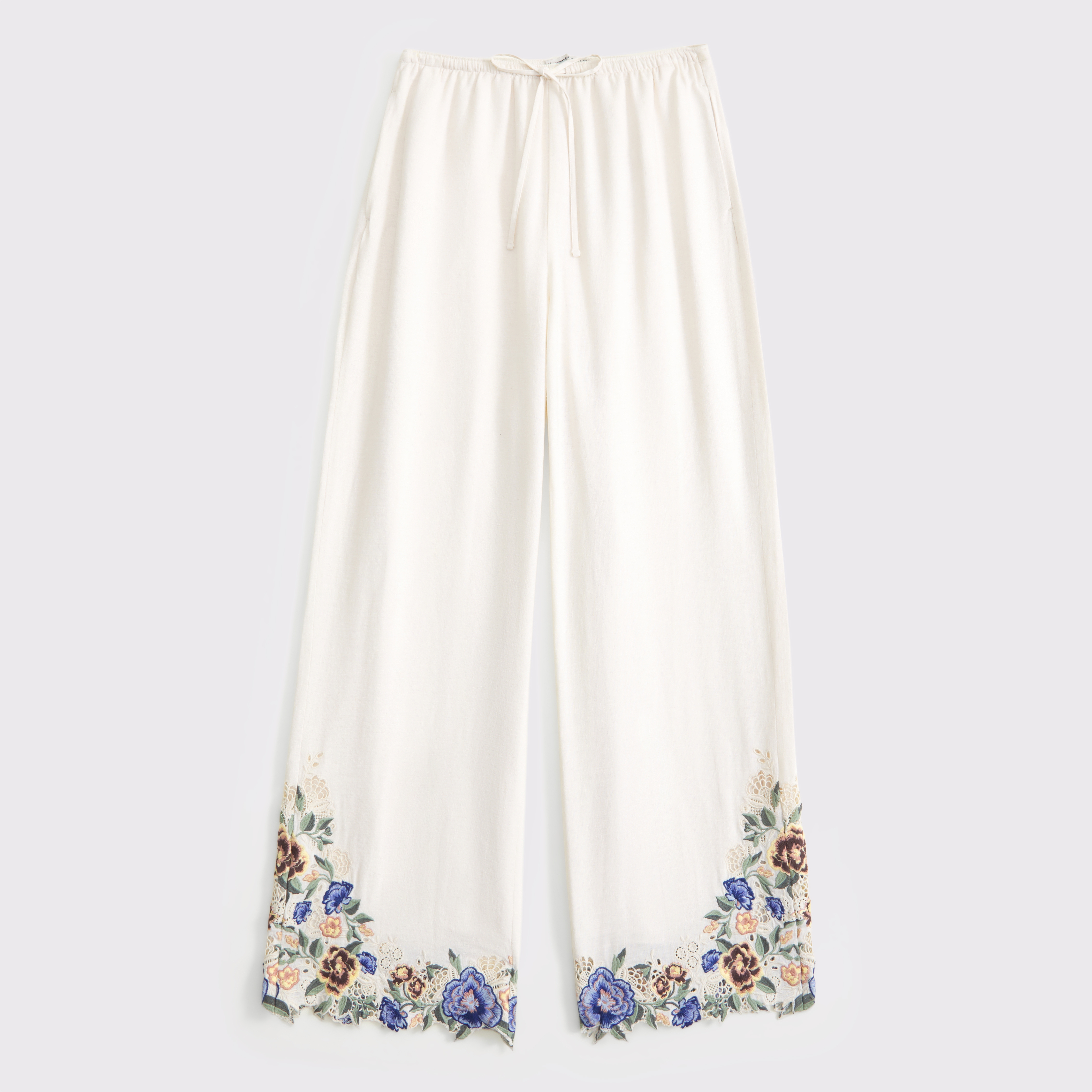 Women's Linen-Blend Pull-On Pant | Women's Bottoms