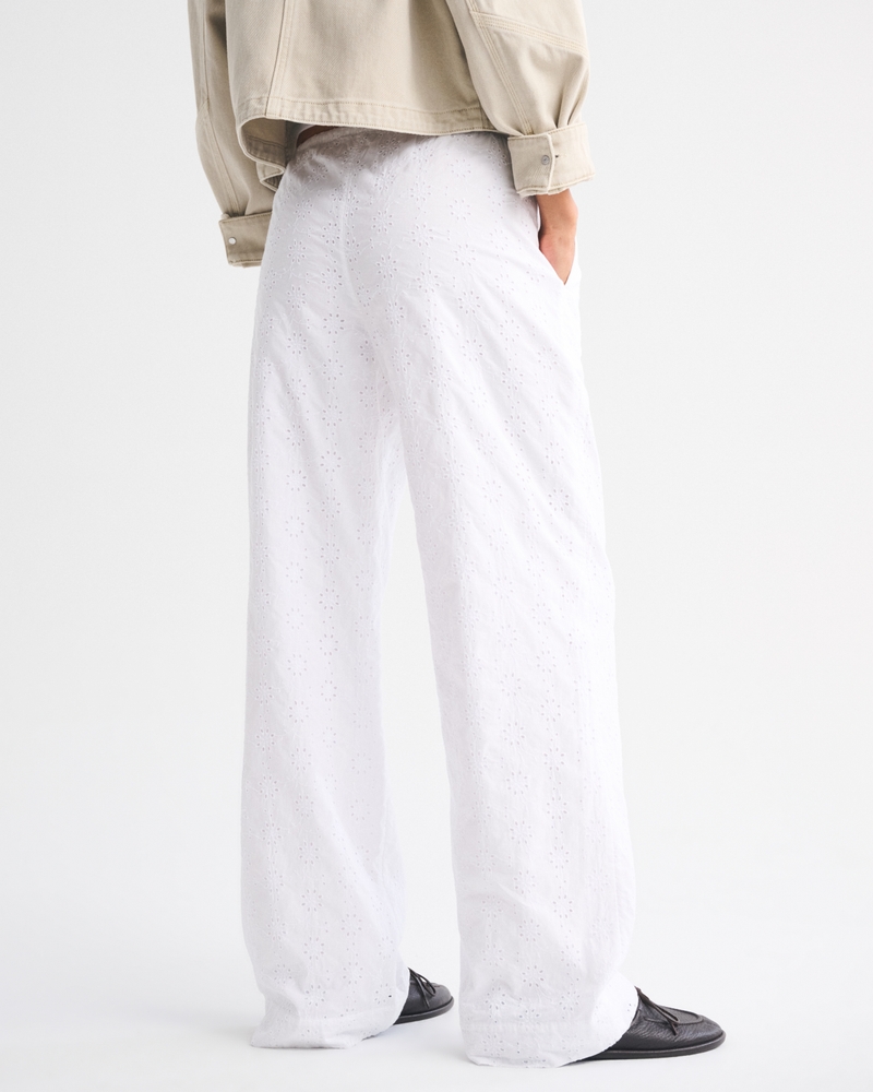 Eyelet Pull-On Pant