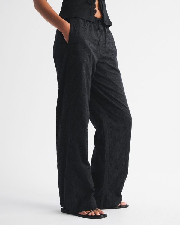 Eyelet Pull-On Pant