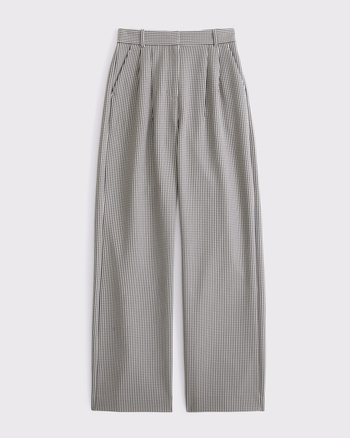 A&F Sloane Tailored Wide Leg Pant
