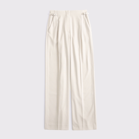 Женские брюки Abercrombie & Fitch A&F Sloane Tailored Wide Leg Pant