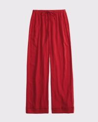 Linen-Blend Pull-On Pant