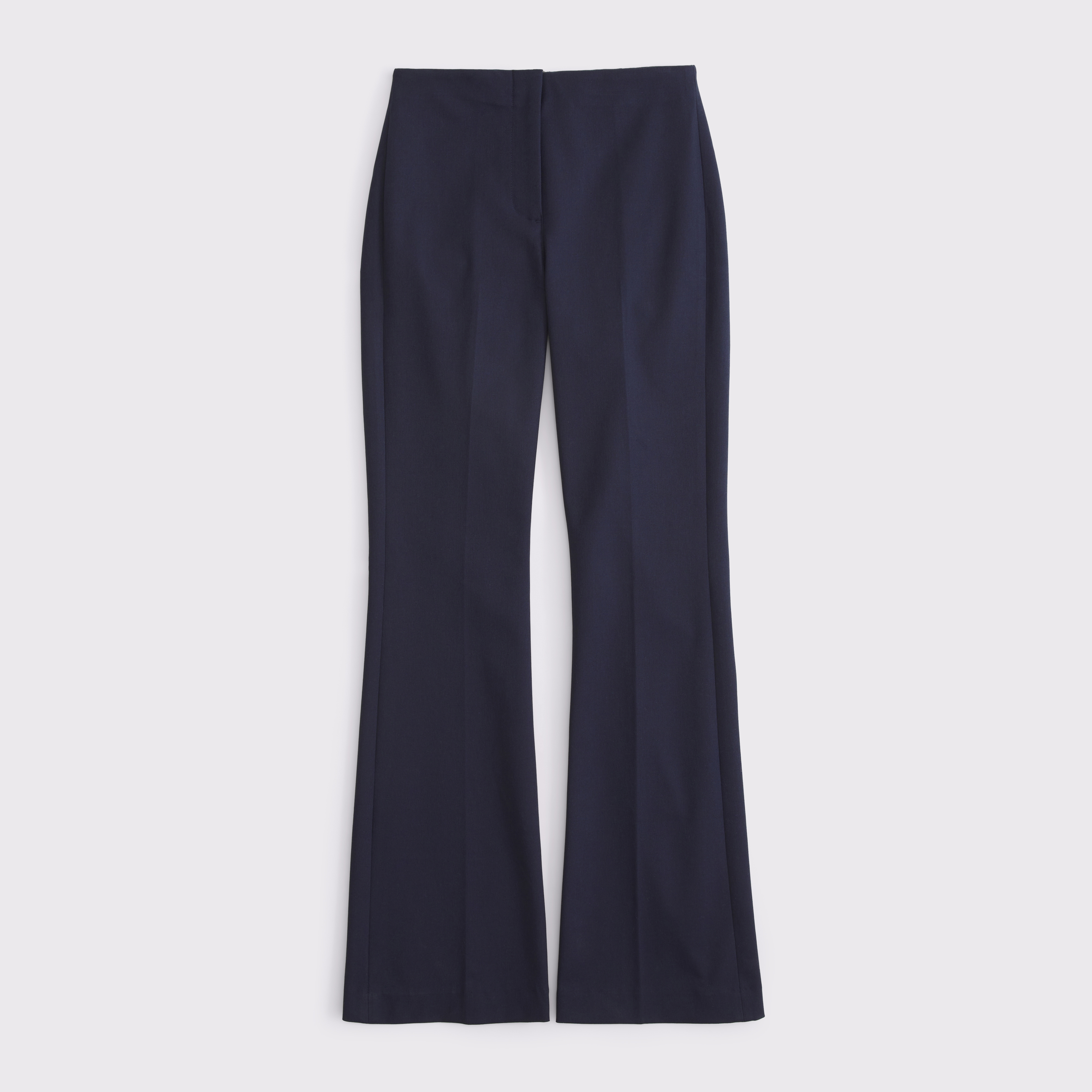 Abercrombie & Fitch Curve Love A&f Forme Bootcut Pant In Purple
