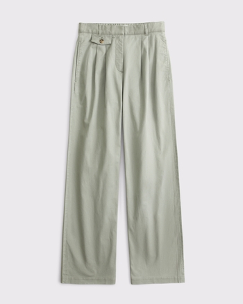 A&F Sloane Coastal Tailored Wide Leg Pant from Abercrombie & Fitch - $90
