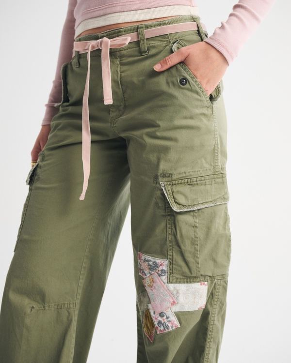 Low Rise Ultra Loose Cargo Pant