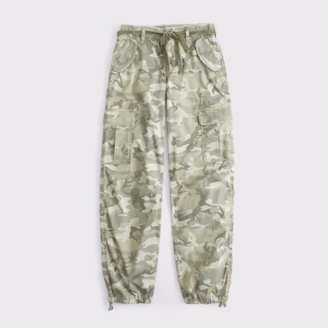 Женские брюки Abercrombie & Fitch Low Rise Ultra Loose Cargo Pant
