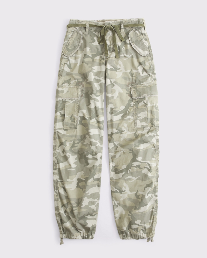 Women's Low Rise Ultra Loose Cargo Pant | Women's Clearance