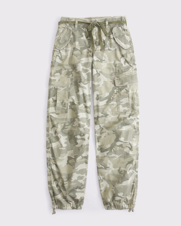 Women's Low Rise Ultra Loose Cargo Pant | Women's Clearance