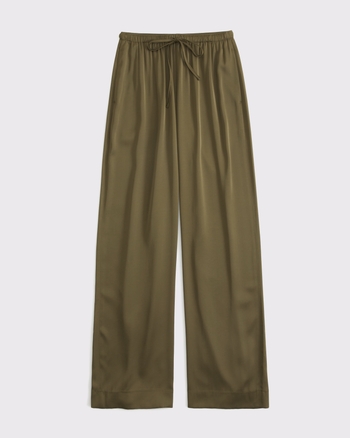 Satin Pull-On Pant