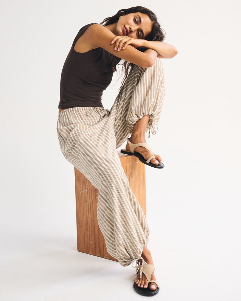 Convertible Crinkle Balloon Pull-On Pant - thumbnail 10