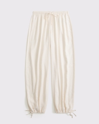 Crinkle Balloon Pull-On Pant