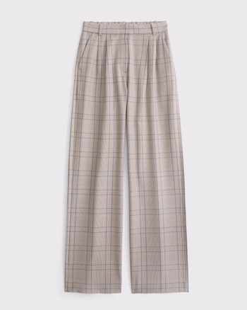 Curve Love A&F Sloane Tailored Wide Leg Pant from Abercrombie & Fitch - $90