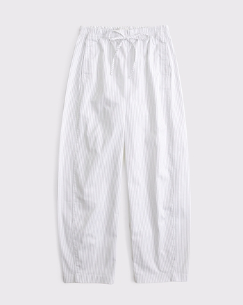 100% Cotton Barrel Pull-On Pant from Abercrombie & Fitch - $75