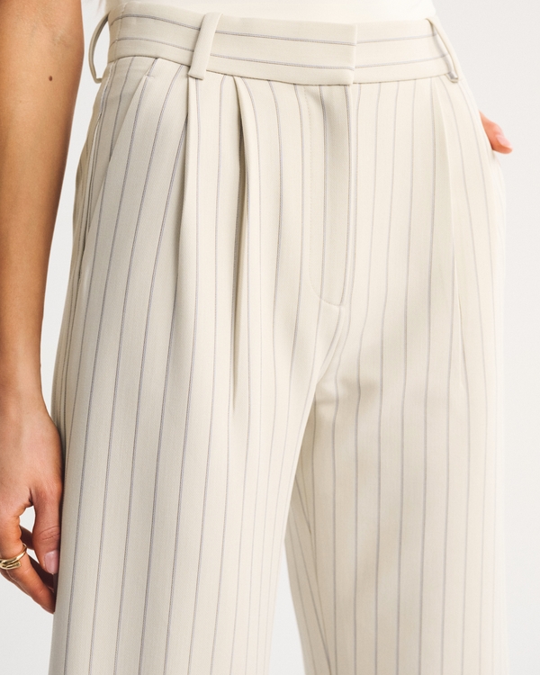 A&F Sloane Tailored Wide Leg Pant