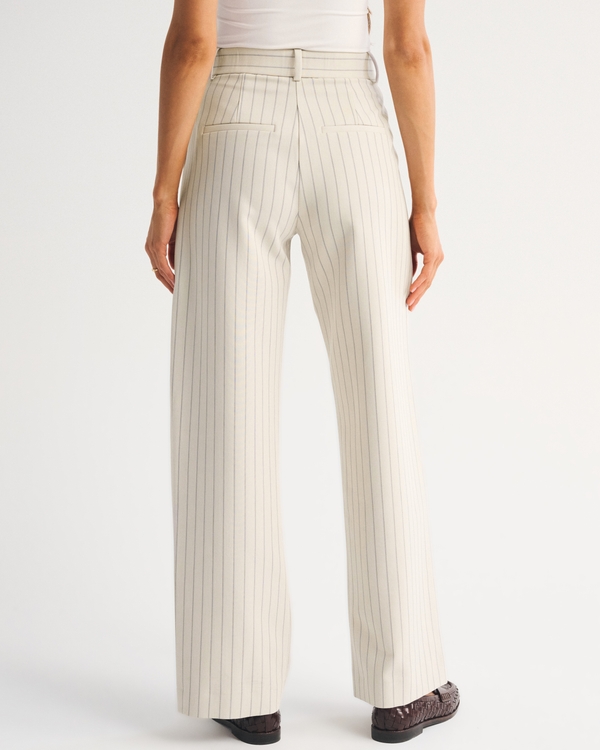 A&F Sloane Tailored Wide Leg Pant