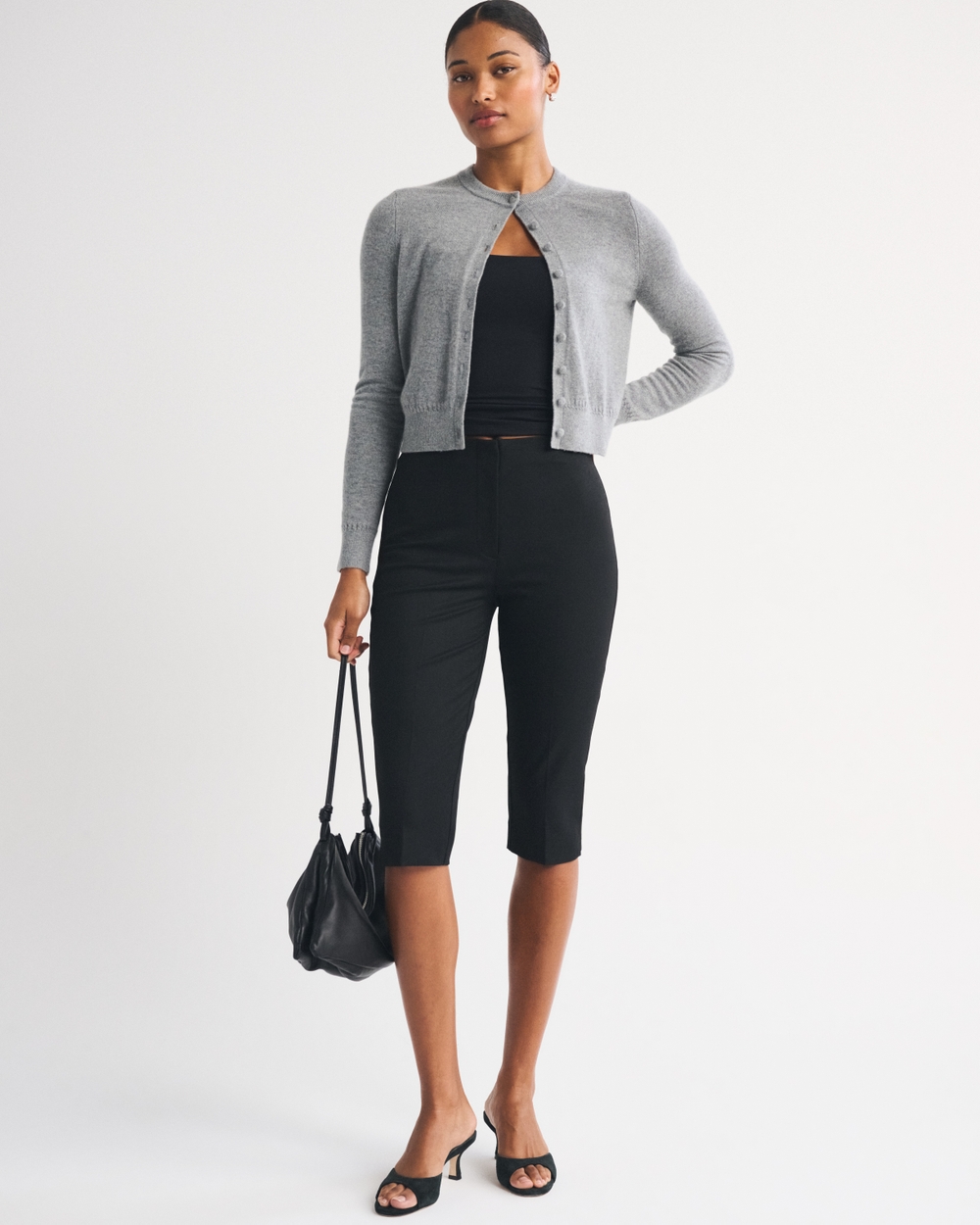 Curve Love A&F Forme Capri Pant
