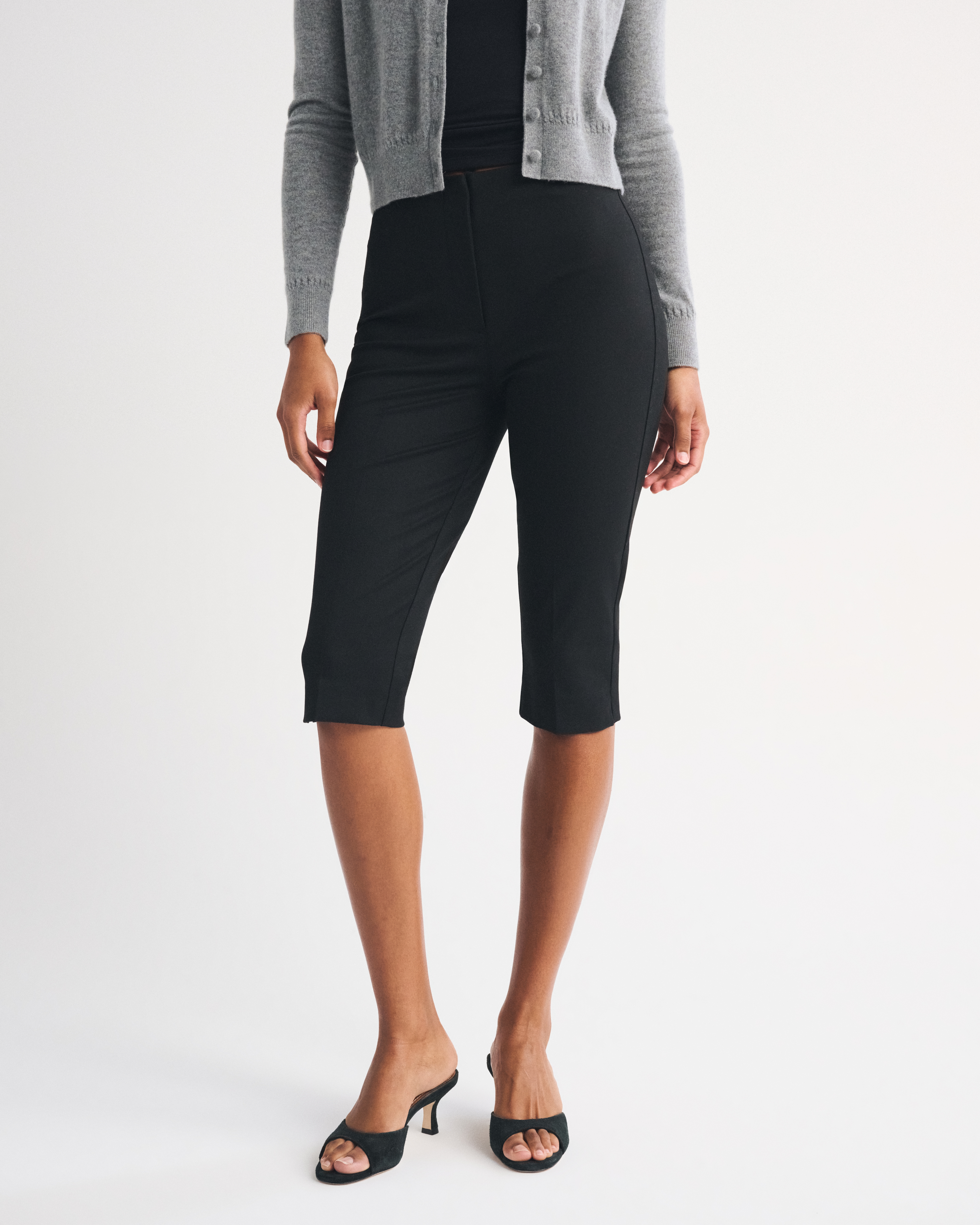 Женские брюки Abercrombie & Fitch Curve Love A&F Forme Capri Pant — фото 3