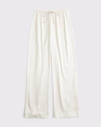 Satin Pull-On Pant from Abercrombie & Fitch - $80