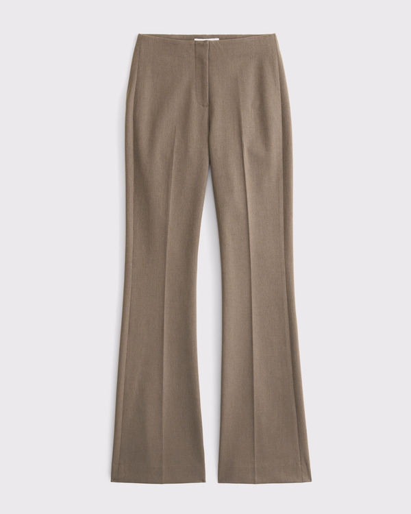 Curve Love A&F Forme Bootcut Pant, Dusty Brown view 1