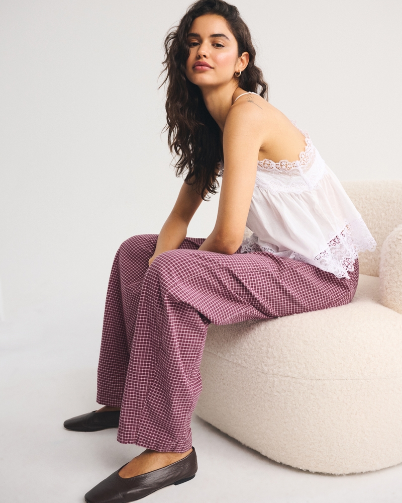 Twill Barrel Pull-On Pant