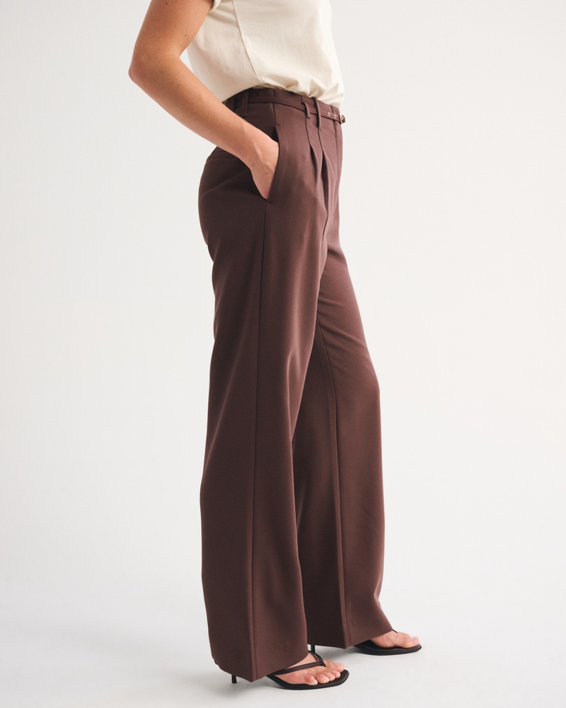 A&F Sloane Tailored Wide Leg Pant - thumbnail 9