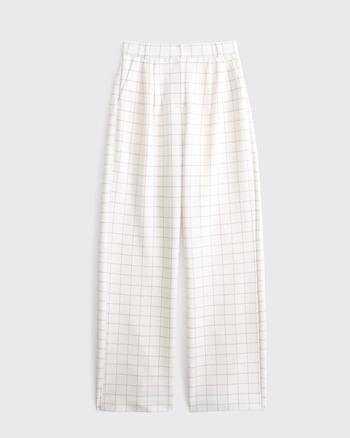 Abercrombie & Fitch A&F Sloane Tailored Wide Leg Pant
